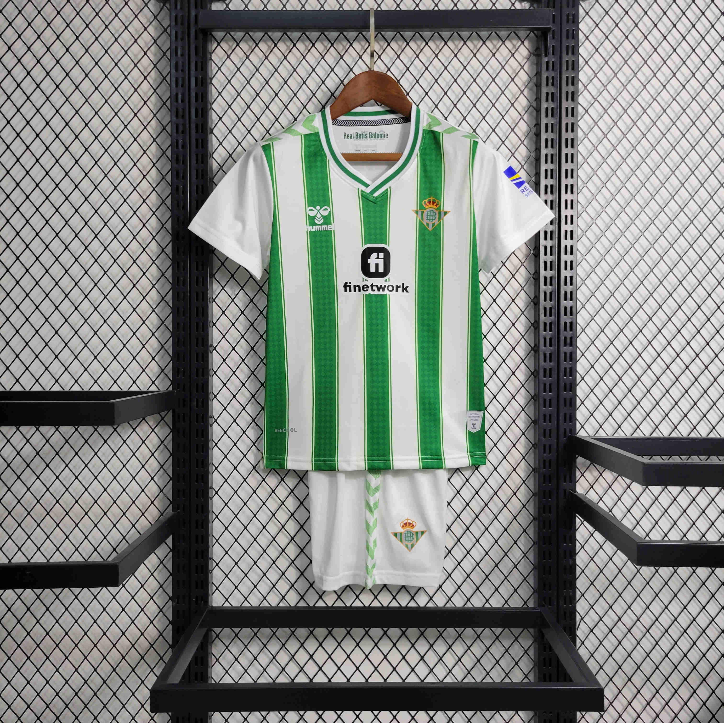 Real Betis 23-24 Home Kids Kit